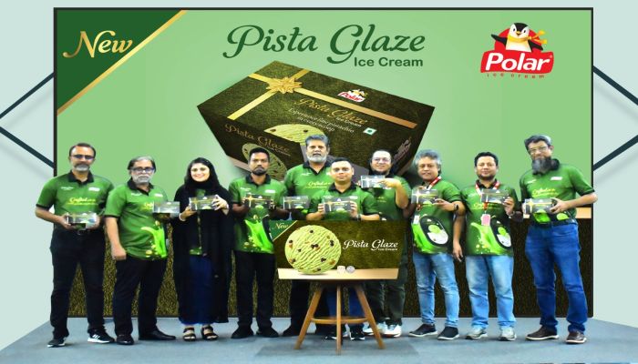 আসল পিস্তাচিওর স্বাদে ভরপুর পোলারের নতুন ১ লিটার টাব পিস্তা গ্লেজ আইসক্রিম